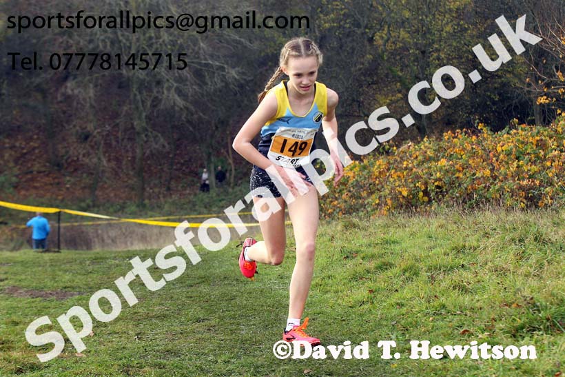 Girls under-15s Start Fitness NEHL, Aykley Heads, Durham. Photo:  David T. Hewitson/Sports for All Pics